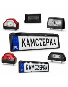 Lampy podświetlenia tablicy rejestracyjnej + ramka